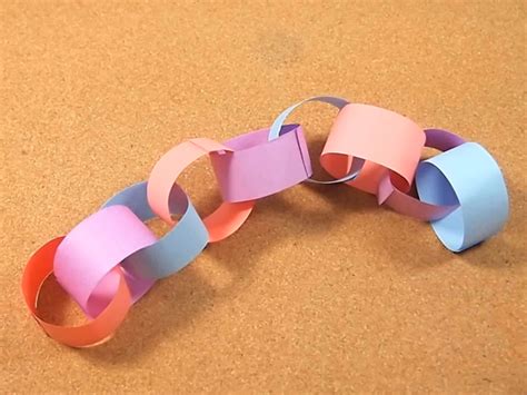 By following a few steps you will have a lovely heart made out of paper! 3 Ways to Make a Paper Chain - wikiHow