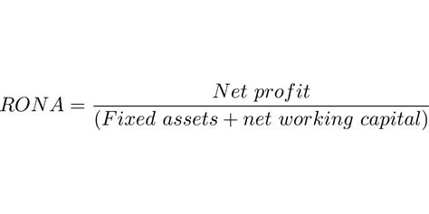 Net fixed assets are your total fixed assets minus any depreciation on your fixed assets and any liabilities, according to accounting tools. Return on Net Assets - RONA Definition