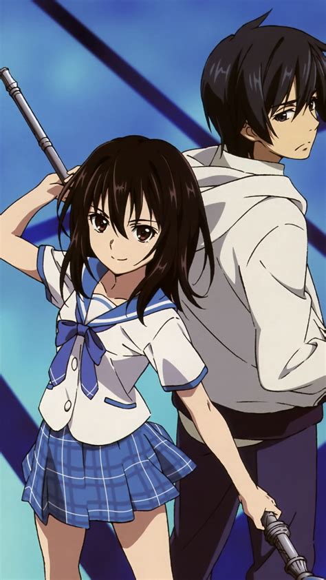 Was interesting because i just knew the guy and it was like a rolplay, we were bored, talking nonsenses, & he teach me how to kiss. Strike the Blood Wallpapers ·① WallpaperTag