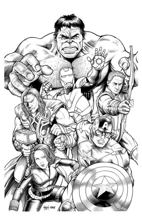 1024x662 marvel avengers coloring pages avengers coloring book plus marvel. Mooi als muurschildering bij de jongens! | Avengers ...