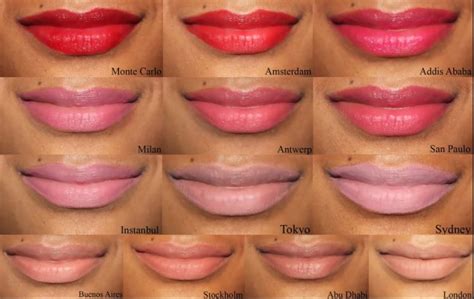 The matte lip cream goes on silky smooth, then sets to a pigmented matte. Nyx Soft Matte lip cream swatches | Nyx soft matte lip ...