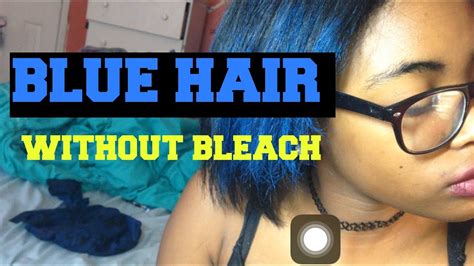 Dying my hair purple with no bleach | iylalifeiylalife. DYING MY HAIR BLUE WITHOUT BLEACH - YouTube