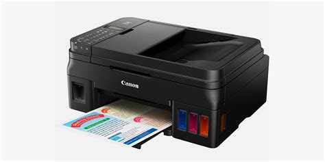 The quick guidelines on how to set up your new printer are provided below. Canon PIXMA G4500