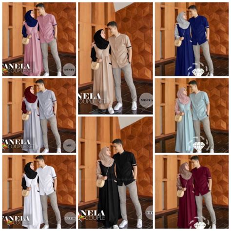 Ada baju kondangan muslim syar'i couple pernikahan brokat batik terbaru. Pesta Elegan Baju Couple Kondangan Kekinian - Dress Batik ...