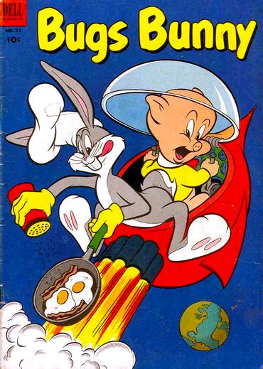 Cartoons) and voiced originally by mel blanc. Comics Clasicos en Ingles y Español: Dell, Bugs Bunny no ...