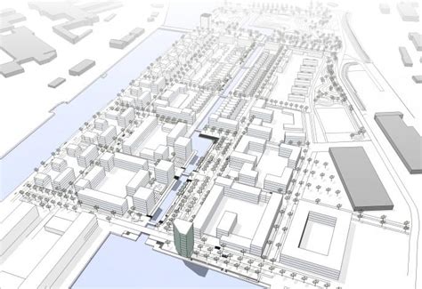 Kontoret utvecklade gävle strand etapp 3 som en stadsdel med en attraktiv och utmanande stadsdel. Alderholmen etapp II, Gävle Strand | HMXW arkitekter