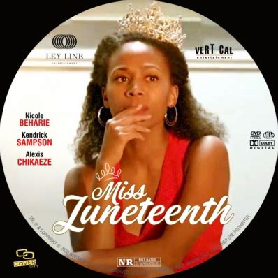 Thank you @szacharek, i am extremely honored. CoverCity - DVD Covers & Labels - Miss Juneteenth