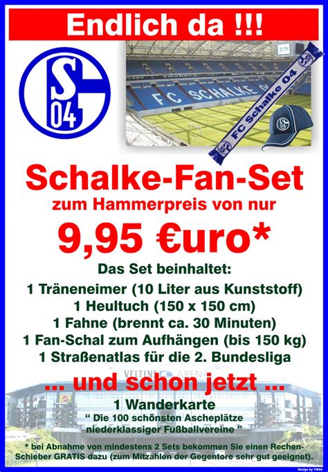 Eine kleine zusammenfassung der besten anti schalke witze Schalke 04 Fan-Set Foto & Bild | sport, ballsport, fußball ...