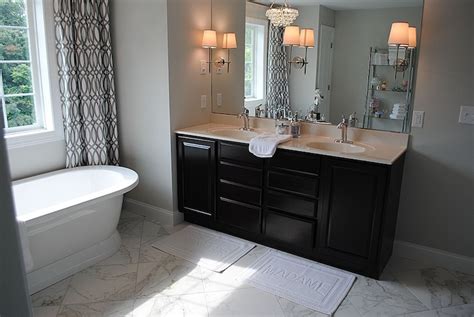 Bathroom furnishings and accessories from kitchensource.com are crafted with every detail in mind, allowing professionals and homeowners alike to create the perfect bath or powder room. His and Her Bath Mats - Contemporary - bathroom - Karen ...