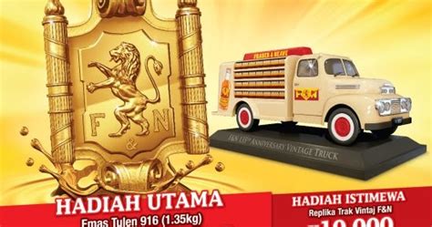 Peraduan.com is the ultimate online resource where you can find the latest contests, giveaways, freebies, sweepstakes and competitions in malaysia. Peraduan F&N 135th Anniversary Contest: Prizes worth up to ...