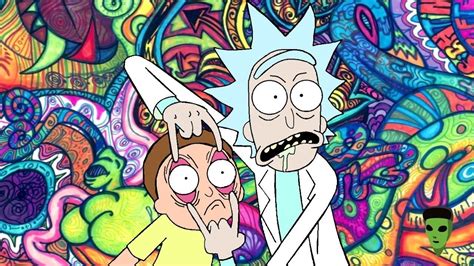 Trippy backgrounds for mac 70 pictures. 44 Rick And Morty Trippy Wallpapers Wallpaperboat intended ...