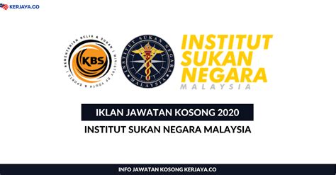 Jom sertai pertandingan mencipta logo visi sukan negara 2030. Jawatan Kosong Terkini Institut Sukan Negara Malaysia ...