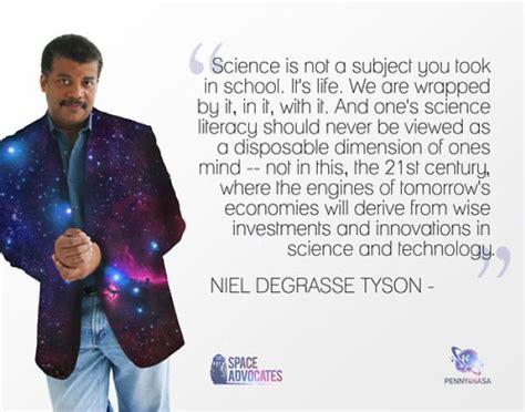 It's an interesting discussion on the definition of the word but also the implications of how we use words. NEIL DEGRASSE TYSON QUOTES SCIENCE image quotes at BuzzQuotes.com | Science quotes, Wisdom ...