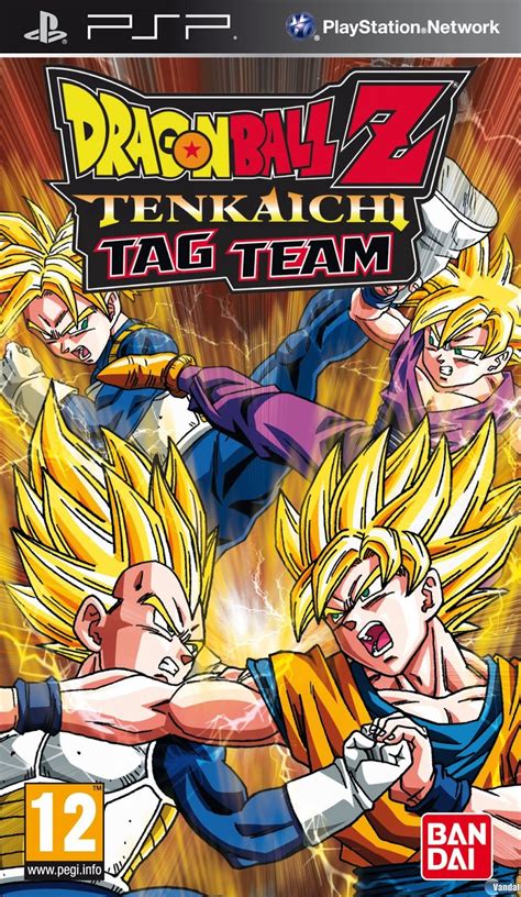 Relive the story of goku and other z fighters in dragon ball z: World Games - BR: Dragon Ball Z: Tenkaichi Tag Team (PSP ...