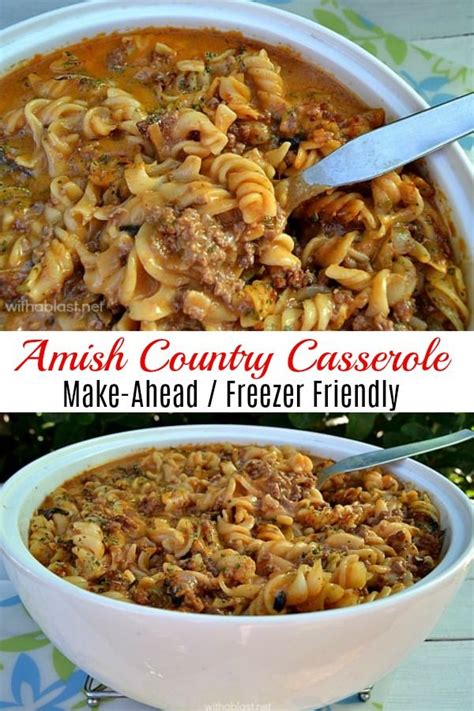 After all, just because your gathering will look different this year doesn't mean you shouldn't pull out all the stops in terms of the holiday meal. Economical, creamy Amish pasta dinner, perfect for a crowd ...