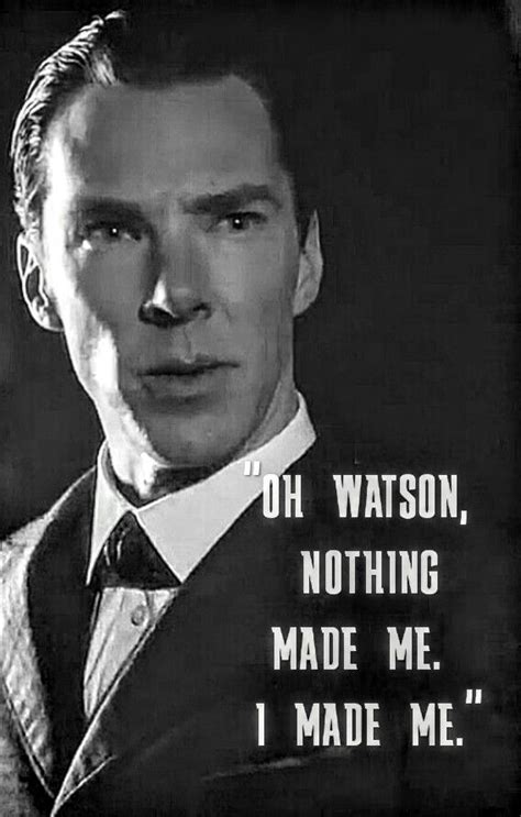 Holmes wants wants watson to keep an eye on some of sir henry's close companions such as the butlers of the hall known as the barrymores, henry's groom, the moor farmers, the stapletons, and mr. "Oh Watson, nothing made me. I made me." -Sherlock Holmes | Шерлок