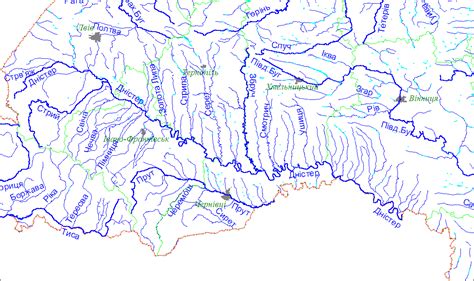 Площа водозбору річки ворскли на території україни становить 12590 км². Дністер (річка) — ВУЕ