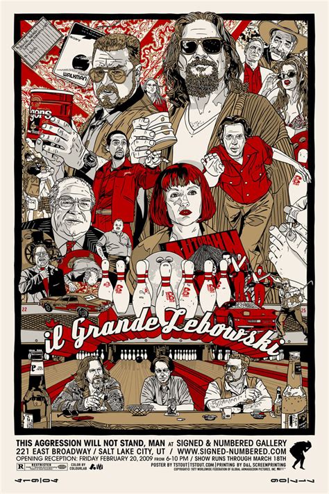 The hollywood reporter 's original review is below. Alternative movie poster for The Big Lebowski by Tyler Stout