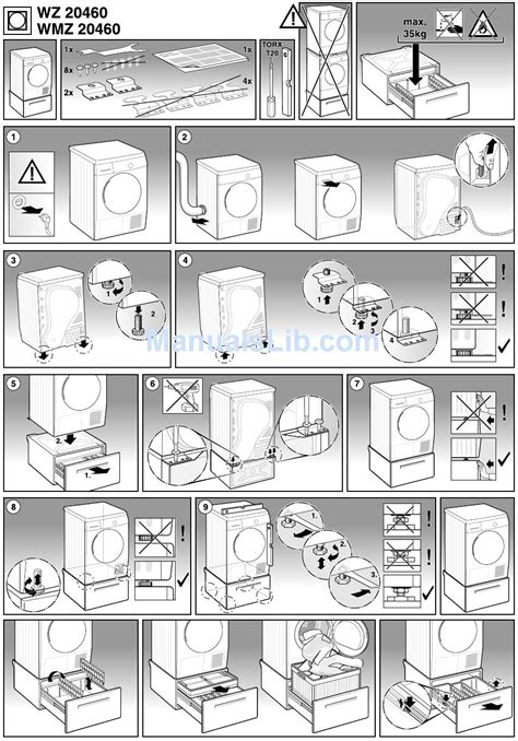 Bosch 500 plus series washer manual. BOSCH WTMC3321US - NEXXT 500 SERIES ELECTRIC DRYER ...