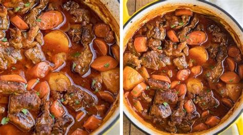 This is definitely a company dish, and the recipe doubles well for a larger party. Classic Beef Stew - Dinner, then Dessert