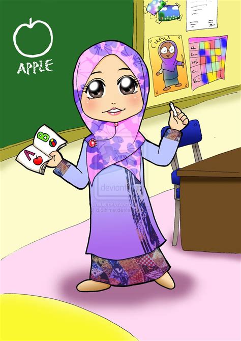 Open les privat lukis/gambar/kegiatan seni lainnya di bandung. Cerita Kartun Muslimah / Keyhearts Mangafromamirmustaqim Siri Cerita Muslimah Comel - Kamu yang ...