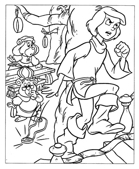 Gummy bears colorful sweet candy bears. Coloring page - Gummi Bears