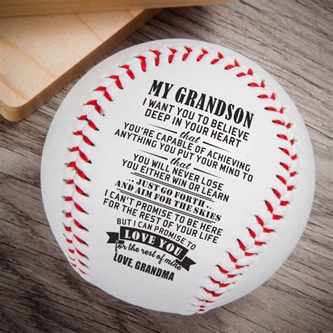 We did not find results for: My Grandson Love You From Grandma Engraved Baseball Ball ...