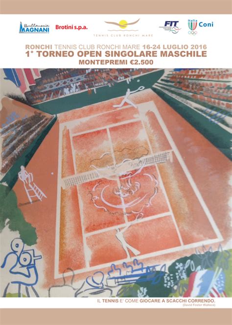 Official tennis singles rankings of men's professional tennis on the atp tour, featuring novak djokovic, rafael nadal, roger federer, dominic thiem and more. 1^ Edizione Torneo Open Ronchi Mare | Il blog del Tennis ...