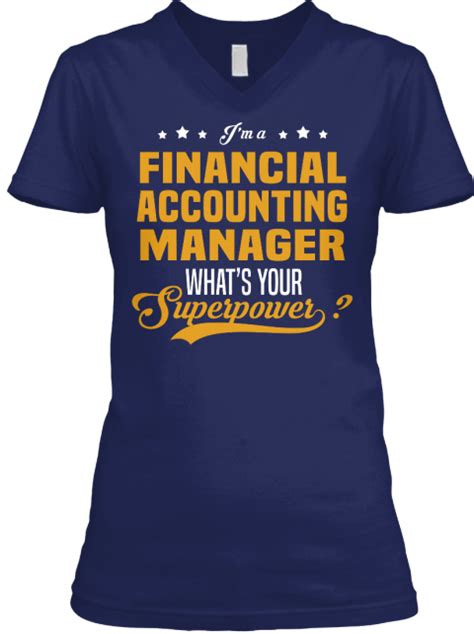 Liaising with auditors to ensure annual monitoring is carried out. Financial Accounting Manager Sweatshirt from I Love My Job ...