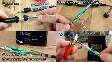 I use usb cable, adapter. DIY soldering iron homemade Arduino