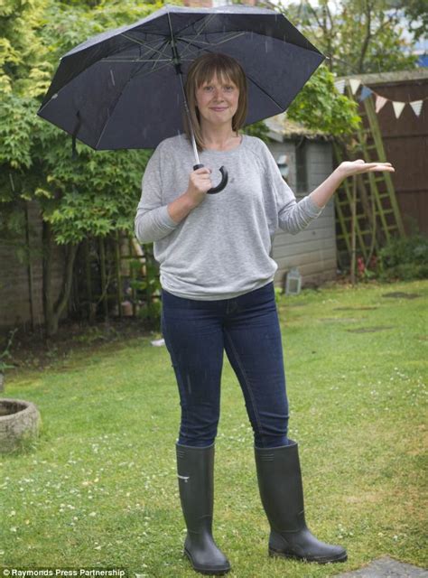 Extreme gagging and breast binding for mature hussy. Wellies saved me from a lightning strike! Mother hit with ...