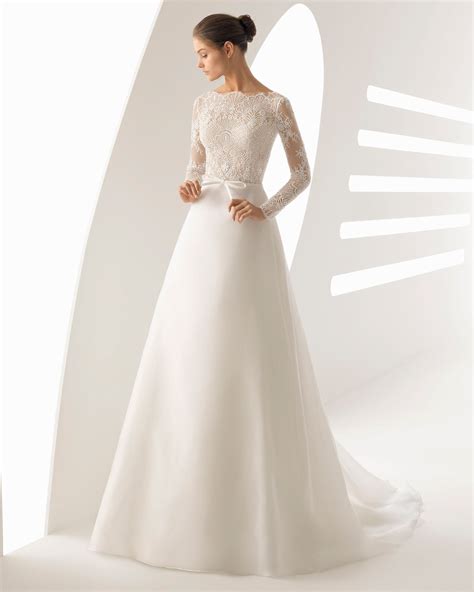 Wenn sie dieses brautkleid winter oder sommer brautkleid tragen, können sie alle ihre wertsachen mit sich tragen. ANOUK - Hochzeit 2018. Rosa Clará Kollektion | klassisches ...