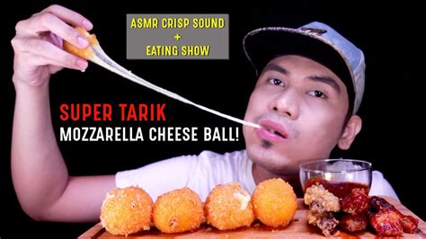 Free extra mozzarella cheese on all pizzas! MOZZARELLA CHEESE BALL SUPER TARIK! 🧀 HOMEMADE | EATING ...