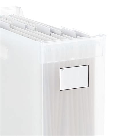 These sturdy hanging cubbies had the most stable hooks we found to help store bulky items and take advantage of vertical space. Clear Like-it Hanging Desktop File | Hanging files ...