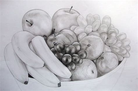 ##artoftheday #traditionalartist #artistoninstagram #artstudy #sketching #sketchingart #paper. Fruit Bowl by Wackdog.deviantart.com on @deviantART in 2019 | Fruit sketch, Fruit bowl drawing ...