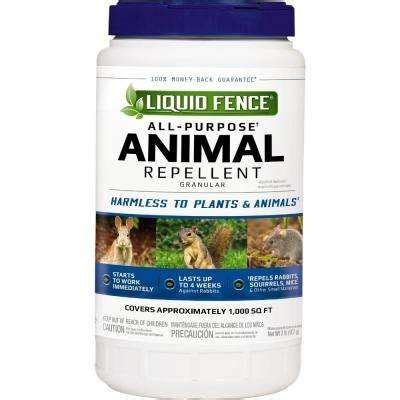 Check spelling or type a new query. Liquid Fence 2 lb. Granule All Purpose Animal Repellent-HG ...