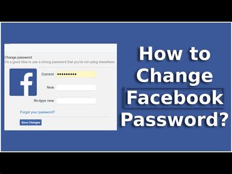 How can i recover my facebook password without old password? How to Change Facebook Account Password on iPhone, Laptop ...