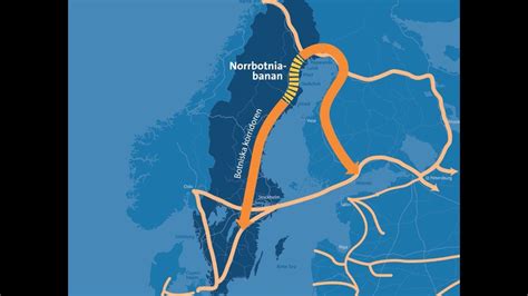 900 miljarder kronor kostar satsningen som sträcker. Norrbotniabanan blir en valfråga - YouTube