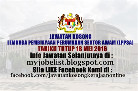 Maybe you would like to learn more about one of these? Jawatan Kosong Lembaga Pembiayaan Perumahan Sektor Awam ...
