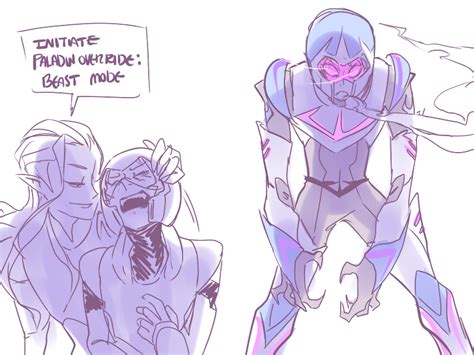 Lance awoke in his bed, next to lotor. had an idea about the Galra/Druids taking the paladin ...