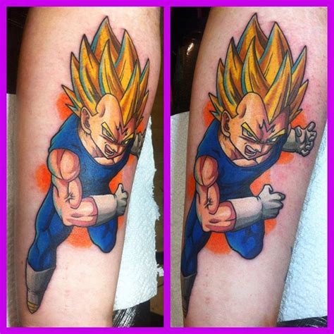 Full tattoo photo of one of the greatest episodes in dbz ever! 300+ DBZ Dragon ball Z Tattoo Designs (2020) Goku, Vegeta ...