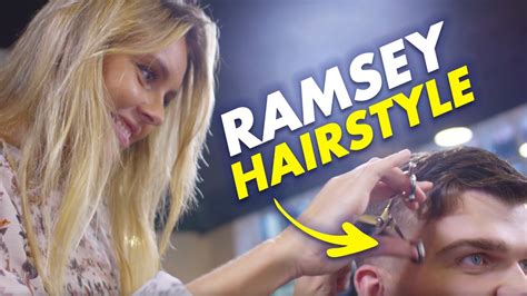 Comb over short pompadour hairstyle aaron ramsey. Quick & Easy Mens Football Player Haircut | Aaron Ramsey ...