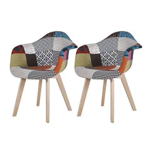 We did not find results for: Lot de 2 chaise patchwork scandinave Jamie Chair DSW ...