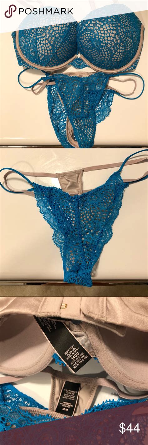 Asking $30 for the set. Victoria's Secret turquoise/teal bra and panty set in 2020 ...