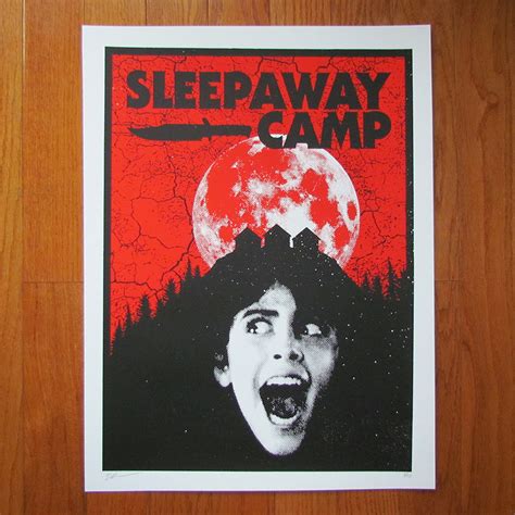 Collection by horror and more horror. SLEEPAWAY CAMP - 18x24" screenprint · Mindless Posters ...