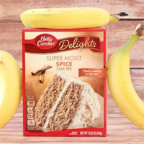 Cake mix bake someone happy! Duncan Hines Yellow Cake Mix Banana Bread Recipe