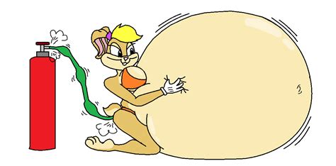 Who else has a crush on lola bunny? lola and her ballooning belly by bond750 -- Fur Affinity ...