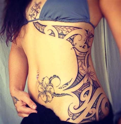 Tattoos were placed on the outside of the arm for. Tribal tattoos for girls on side | Fashion's Feel | Tips ...