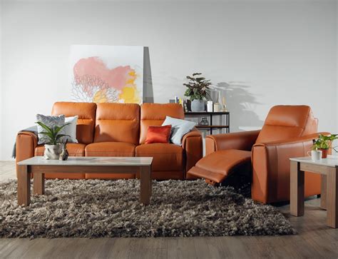 Modular italian sofa cellini 1774 by chateau d'ax italia. Leather & Fabric L Shape Sofa Set Malaysia | Cellini ...