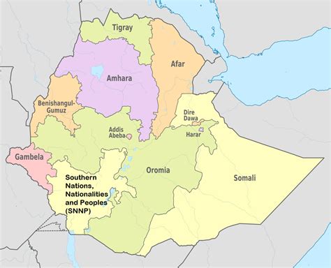 It is located in the western part of central ethiopia. Ethiopia Regions, Cities, and Population